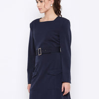 padded shoulder Dress
