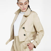 Beige Trench Coat