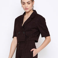 Double breasted blazer