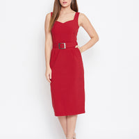 Red dress
