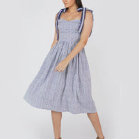 Blue dress