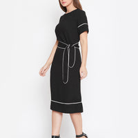 Half sleeves dress