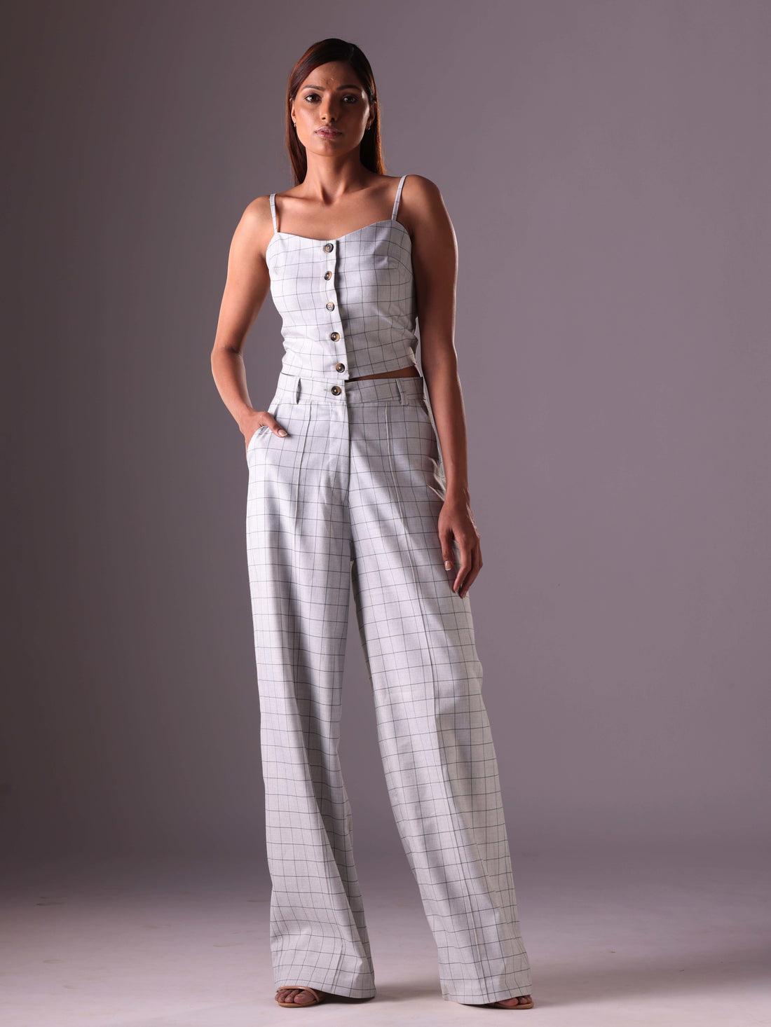 Editor pants in Color Grey